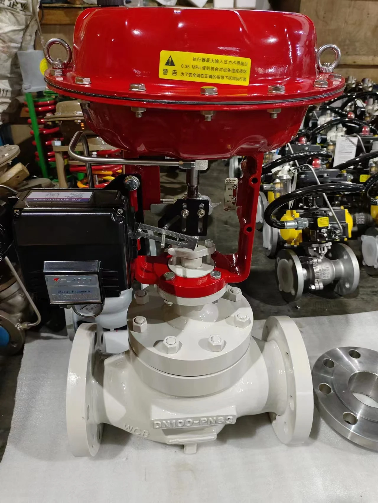 tapped blind flange