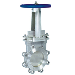 Stainless Steel Manual Knife Gate Valve With Water