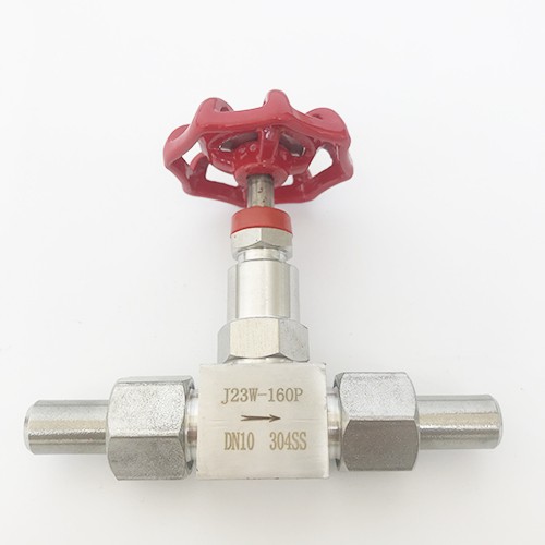 J23W stainless steel external thread needle valve